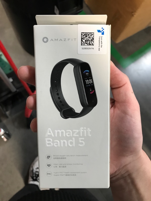 Photo 2 of Amazfit Band 5 Activity Fitness Tracker with Alexa Built-in, 15-Day Battery Life 