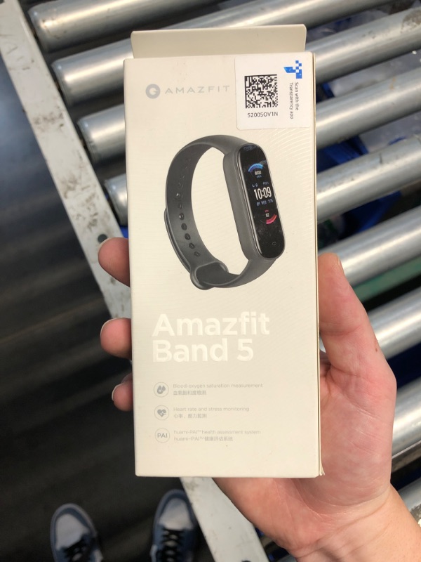 Photo 2 of Amazfit Band 5 Activity Fitness Tracker with Alexa Built-in, 15-Day Battery Life 