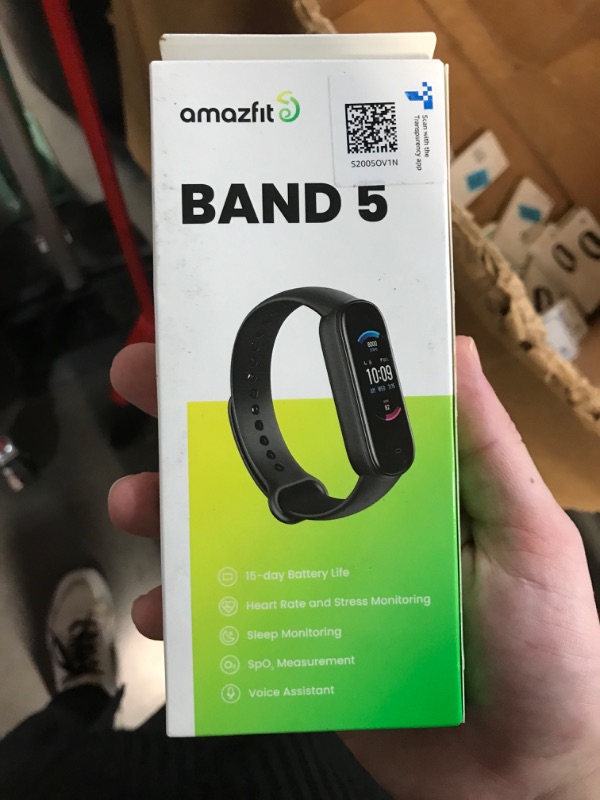 Photo 2 of Amazfit Band 5 Activity Fitness Tracker with Alexa Built-in, 15-Day Battery Life