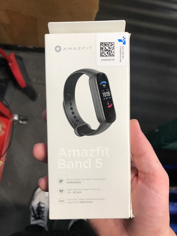 Photo 2 of Amazfit Band 5 Activity Fitness Tracker with Alexa Built-in, 15-Day Battery Life 