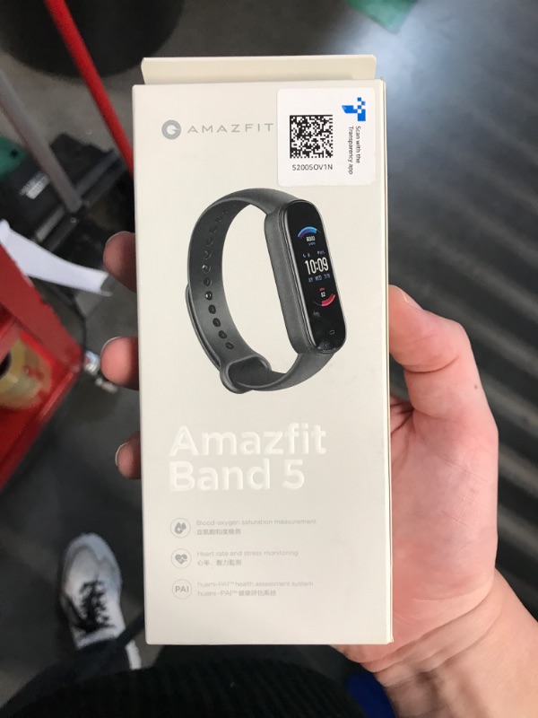 Photo 2 of Amazfit Band 5 Activity Fitness Tracker with Alexa Built-in, 15-Day Battery Life 