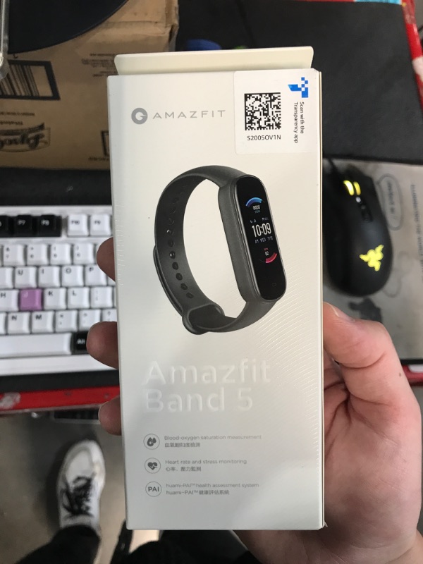 Photo 2 of Amazfit Band 5 Activity Fitness Tracker with Alexa Built-in, 15-Day Battery Life