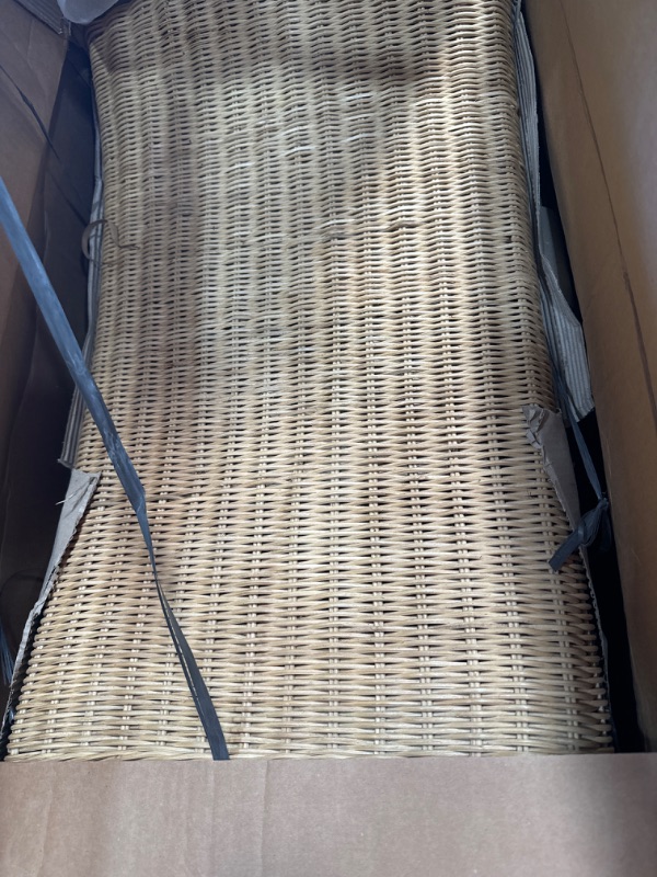 Photo 3 of **NOT EXACT SAME AS STOCK PHOTO // SEE PHOTOS** International Caravan Furniture Piece Set of Two Arizona Abaca Dining Chairs

