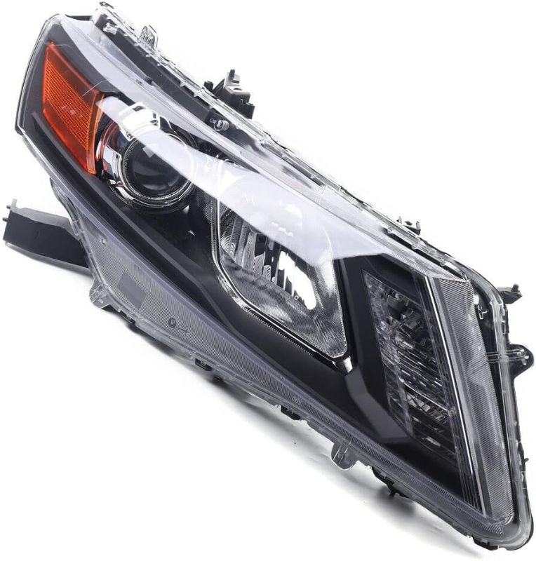 Photo 1 of ***USED - HOUSING RATTLES - UNABLE TO VERIFY FUNCTIONALITY - SEE PICTURES***
Headlight Left Side Compatible with 2010-2011 Honda Accord Crosstour Chrome Housing Clear Lens 