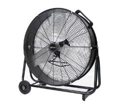 Photo 1 of **SEE NOTES**Utilitech 24-in 2-Speed Indoor Black Industrial Fan
