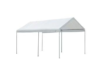 Photo 1 of **SEE NOTES**ShelterLogic 19.5-ft x 10-ft Rectangle White Party Canopy
