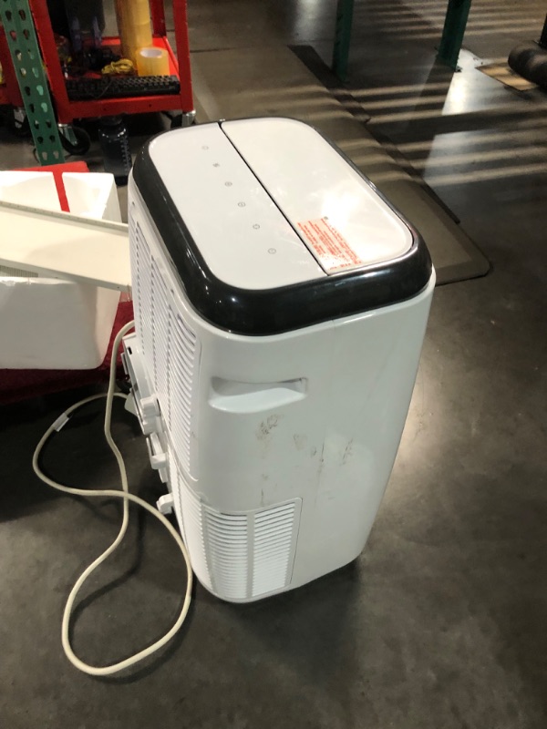 Photo 9 of ***USED - POWERS ON - UNABLE TO TEST FURTHER - SEE COMMENTS***
BLACK+DECKER 8,000 BTU Portable Air Conditioner with Remote Control, White