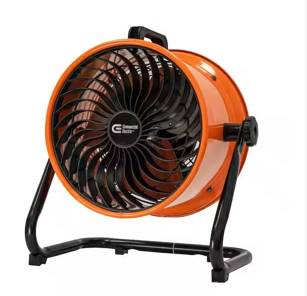 Photo 1 of 
Commercial Electric
10 in. 3-Speed High Velocity Turbo Fan