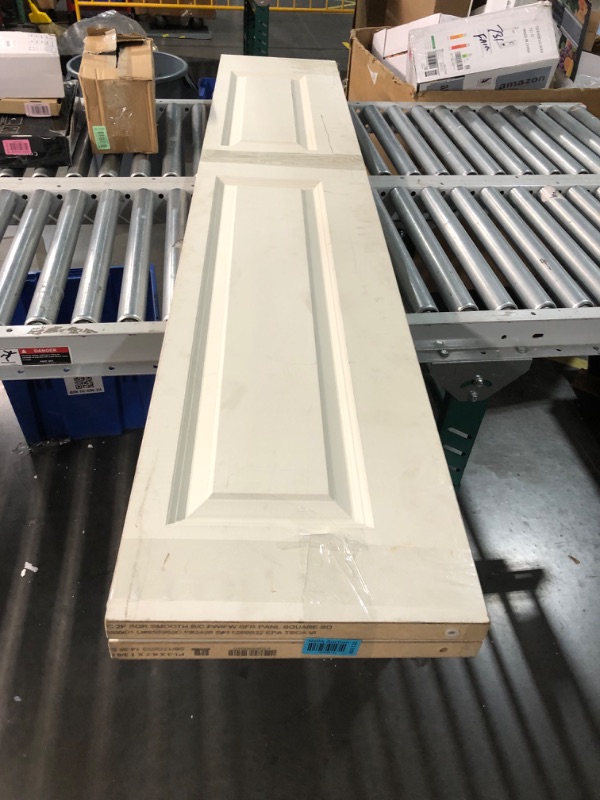 Photo 4 of ***USED - DIRTY - SCUFFED AND SCRAPED - NO PACKAGING - SEE PICTURES***
Steves & Sons 30 in. x 80 in. 6-Panel Textured Hollow Core White Primed Composite Interior Closet Bi-Fold Door