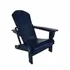 Photo 1 of 
WESTIN OUTDOOR
Laguna Fade Resistant Outdoor Patio HDPE Poly Plastic Classic Folding Adirondack Lawn Chair in Navy Blue