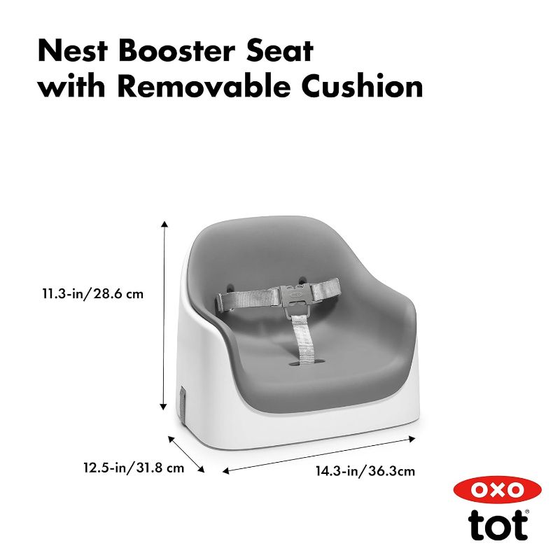 Photo 3 of (READ FULL POST) OXO Tot Nest Booster Seat with Removable Cushion
