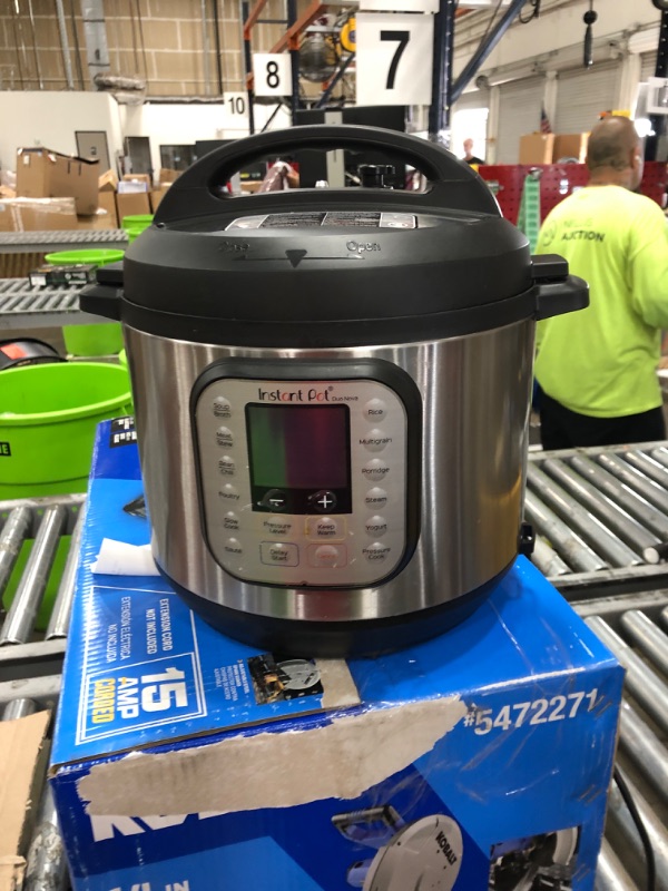 Photo 2 of **MISSING PARTS**READ NOTES**
Instant Pot Duo 7-in-1 Electric Pressure Cooker, Slow Cooker App With Over 800 Recipes, Stainless Steel, 6 Quart