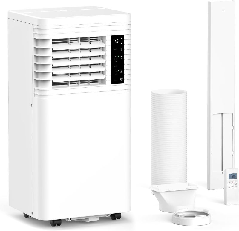 Photo 1 of 
ZAFRO 8,000 BTU Portable Air Conditioners Cool Up to 350 Sq.Ft, 4 Modes Portable AC with Remote Control/LED Display/24Hrs Timer/Installation Kits for...