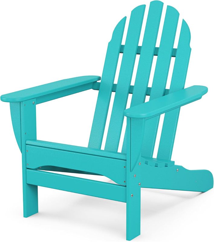 Photo 1 of 
POLYWOOD AD4030AR Classic Outdoor Adirondack Chair, Polyethylene, Aruba
Color:Aruba
Pattern Name:Chair