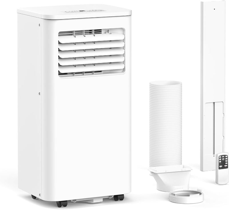 Photo 1 of 
ZAFRO 10,000 BTU Portable Air Conditioners Cool Up to 450 Sq.Ft, 4 Modes Portable AC with Remote Control/LED Display/24Hrs Timer/Installation Kits for...
Color:White
Size:10,000 BTU+Drain Hose10,000 btu portable ac NEW
