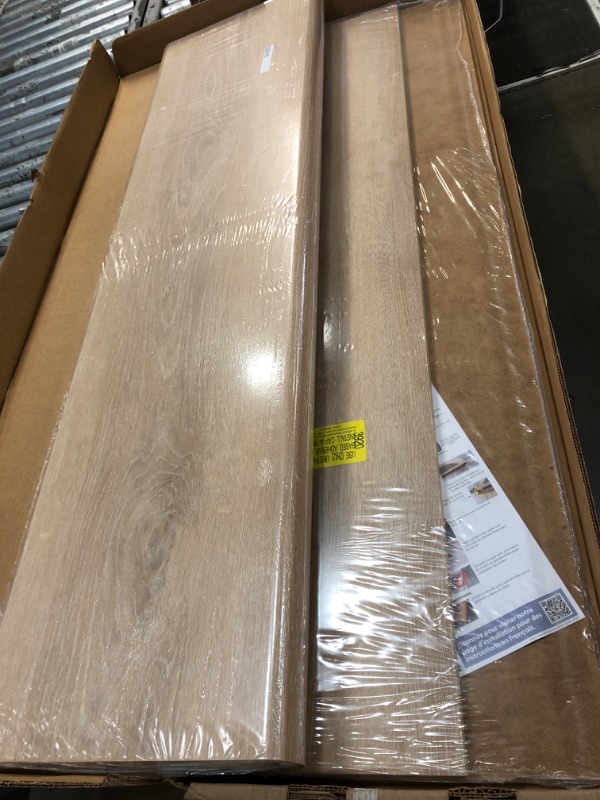 Photo 1 of 2 Pack**Cap A Tread Dusk Cherry 47 in. L x 12.15 in. W x 2.28 in. T Vinyl Stair Tread and Reversible Riser Kit