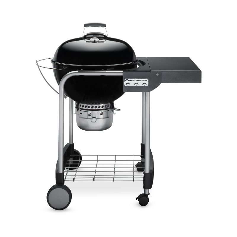 Photo 1 of * MISSING PARTS* Weber 15301001 Performer Charcoal Grill Black Porcelain 22 in. - Quantity 1
