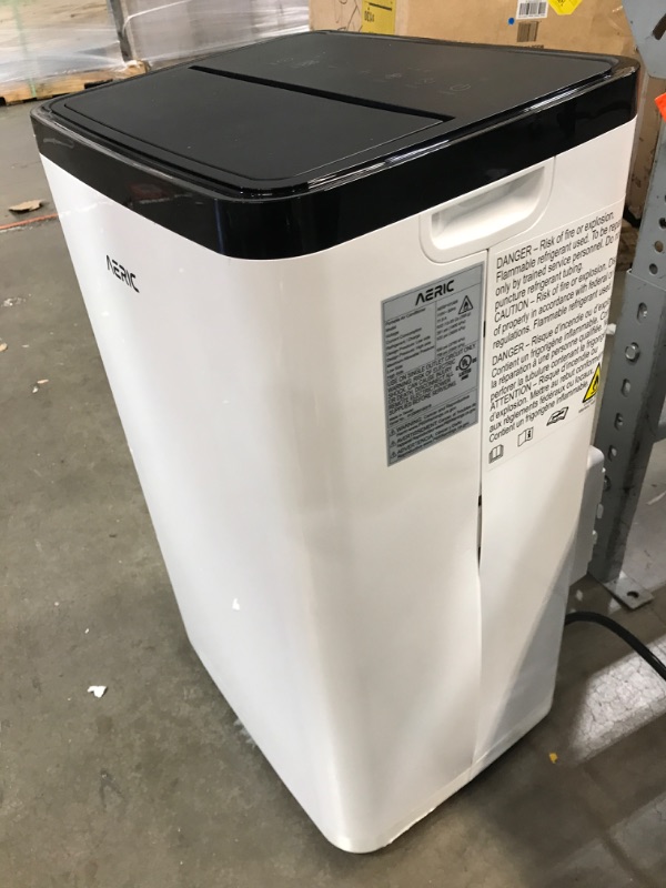 Photo 2 of * SEE NOTES* 10,000 BTU Portable Air Conditioner with Dehumidifier for Living Room and Apartment, 115V, Portable Air Conditioners for Large Rooms up to 700 Sq.Ft. with Remote Control in White 10,000 BTU (DOE) Cool Only