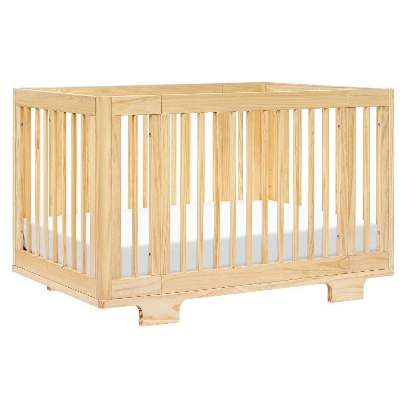 Photo 1 of * MISSING PARTS* ONLY FEW PARTS* Babyletto Yuzu Convertible All-Stages Bassinet, Midi, Full-Size Crib in Natural, Greenguard Gold Certified, Portable & Adjustable with Conversion Kits and Pads Included
