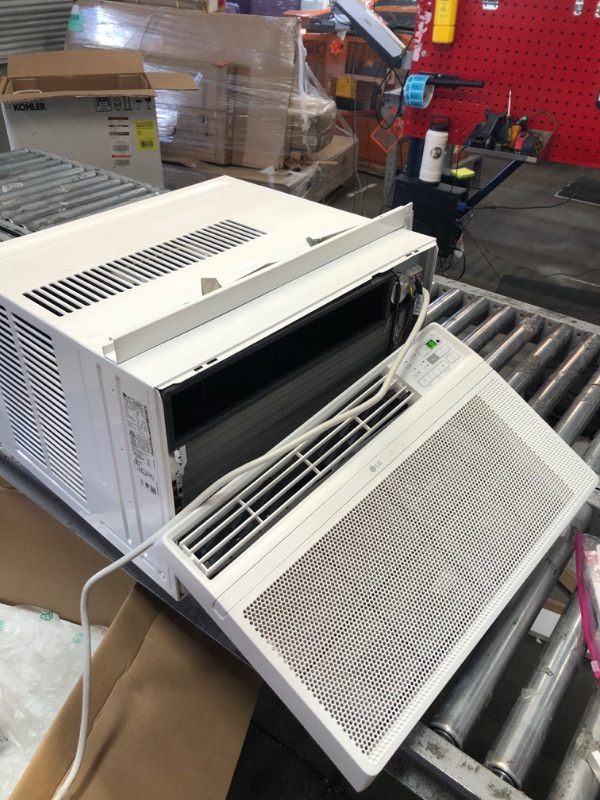 Photo 4 of 12,000 BTU 115V Window Air Conditioner Cools 550 sq. ft. with Wi-Fi, Remote and in White