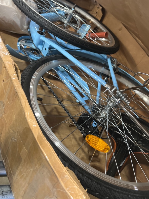 Photo 3 of **MISSING HARDWARE** Adult Bike, 26" - Light Blue