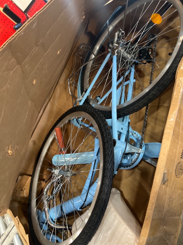 Photo 2 of **MISSING HARDWARE** Adult Bike, 26" - Light Blue