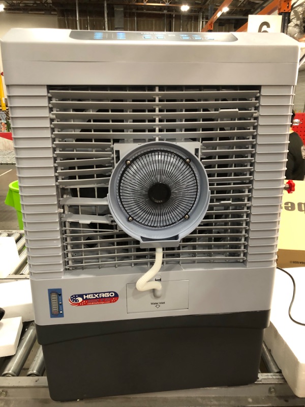 Photo 3 of 
Swamp Cooler, 5000 CFM Evaporative Air Cooler with Mist, 3-Speed, Remote Control, 15H Timer, 13.2 Gallon, Water Shortage Warning, 9 FT Cord, For Indooor...