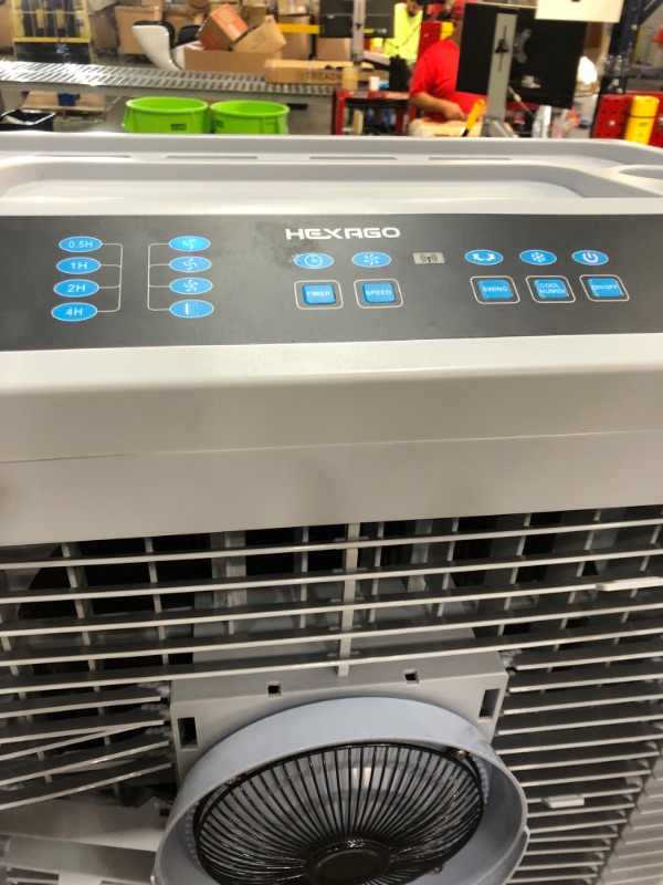 Photo 2 of 
Swamp Cooler, 5000 CFM Evaporative Air Cooler with Mist, 3-Speed, Remote Control, 15H Timer, 13.2 Gallon, Water Shortage Warning, 9 FT Cord, For Indooor...