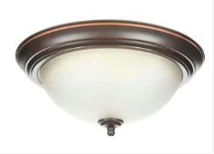 Photo 1 of 13 Inch 2-Light Flush Mount