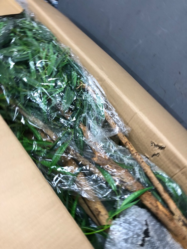 Photo 2 of **MAY NOT BE EXACT SAME AS STOCK PHOTO** Artificial Willow Tree Green Color Silk Plants for Indoor Outdoor Home Wedding Party Opening Shopping Mall Restaurant Décor