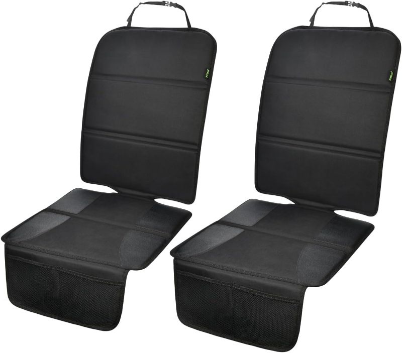 Photo 1 of ***STOCK PHOTO REFERENCE ONLY**** Car Seat Protector, 2 Pack Auto Seat Protectors for Child Car Seat with Thick Padding, Seat Cover Mat for Under Baby Seat to Protect Leather Seats, Black