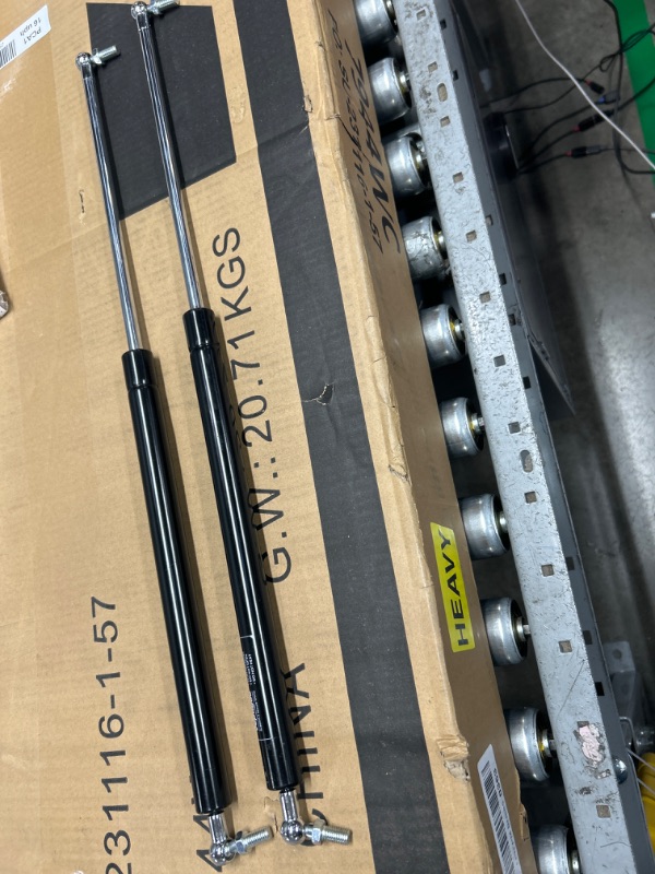 Photo 1 of 2X Vibration Gas Damper 4165499 Compatible with Bobcat ZTR Zero Turn Mower ZT2000 ZT3000 ZT3500 Steering 2188152 Fits Bunton Ryan Predator Pro Leo FastCat RZ & Pro ProCat Lift Support 23 Inches
