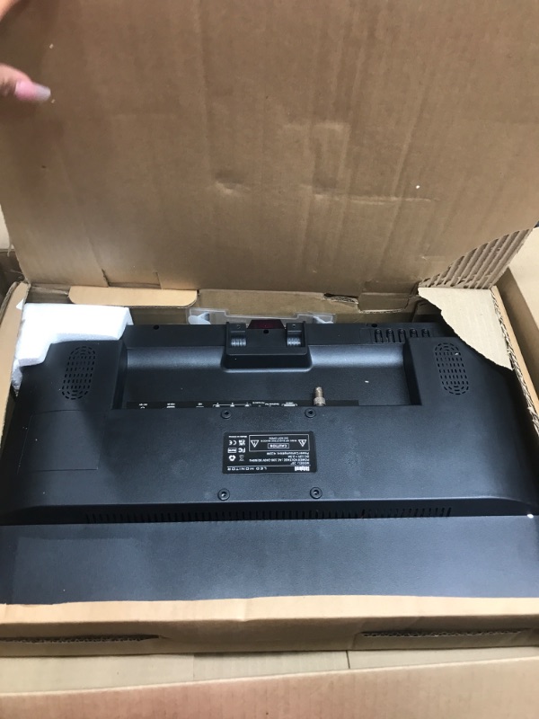 Photo 1 of 20 Inch PC Monitor, 1600x900 Screen Desktop Monitor with HDMI VGA BNC AV Ports, VESA Mounting, LED Monitor for PC, Laptop and Computer, Built in Speaker