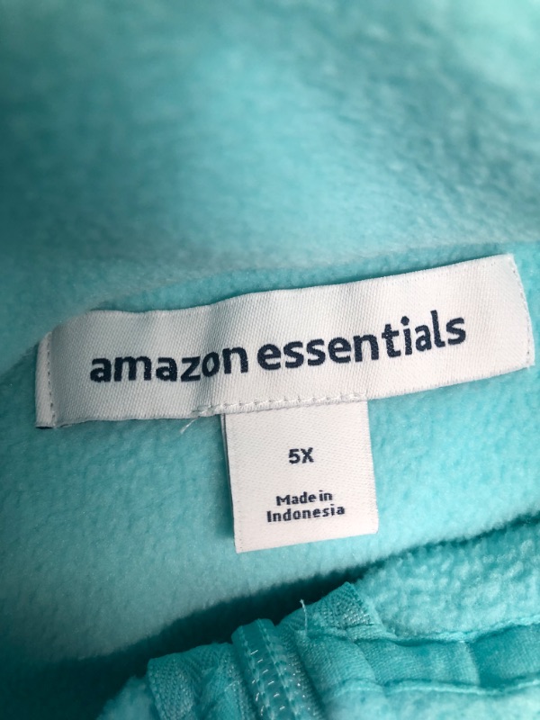 Photo 3 of Amazon Essentials Light Blue Sherpa Jacket 