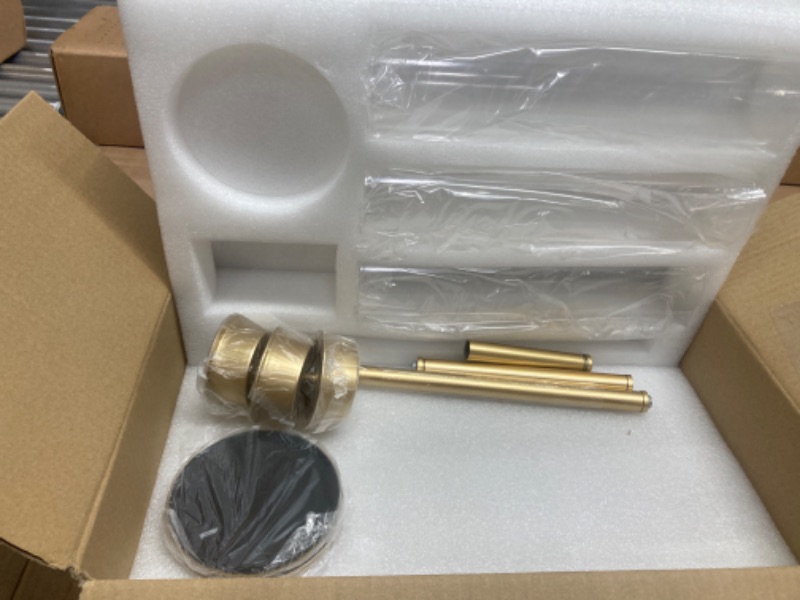 Photo 1 of 3pcs ONLY Gold • Candlestick Hurricane Candle Holder: Glasseam Matte Candlestick Holders for Taper Candles Bulk 12, Modern Candle Stick Candle Holder with Glass Chimney, Fireplace Candle Holder for Dining Table Short-12pcs Matte Gold