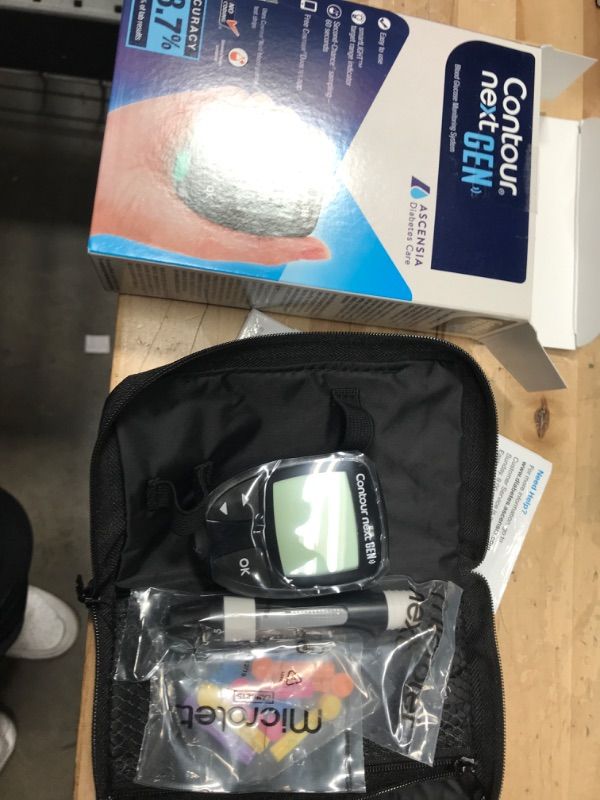 Photo 2 of Ascensia CONTOUR NEXT GEN Blood Glucose Monitoring System – All-in-One Kit for Diabetes with Glucose Monitor and 20 Test Strips For Blood Sugar & Glucose Testing