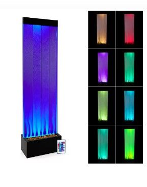 Photo 1 of **MISSING THE BASE***  Alpine Corp. Acrylic Bubble Wall Corded Electric Fountain