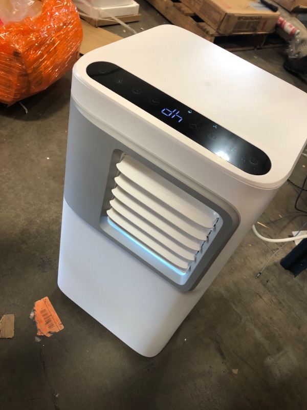 Photo 2 of 12,000 BTU Portable Air Conditioner Cools Up to 500 Sq.Ft, 3-IN-1 Energy Efficient Portable AC Unit with Remote Control & Installation Kits for Large Room, Campervan, Office, Temporary Space