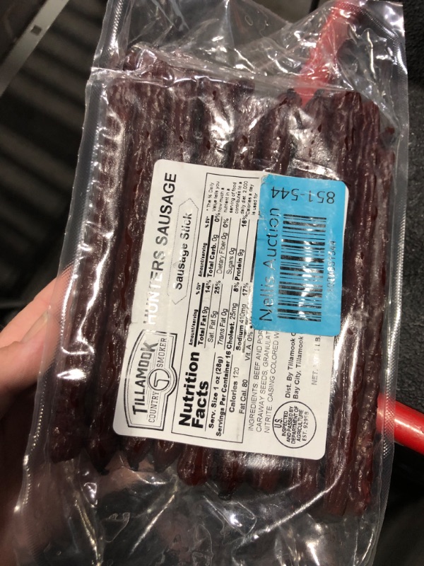 Photo 2 of (***NON REFUNDABLE***)(EXP DATE: DEC 2024) Tillamook Country Smoker Real Hardwood Smoked Sausages, Hunter's Sausage Meat Sticks, Low Carb, High Protein, Ready to Eat Snacks, 36 Count Bulk Pack Hunter's Sausage Smoked Sticks 1 Pound (Pack of 1) DEC 2024