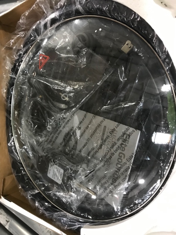 Photo 3 of ***PLASTIC TO HOLD LID IS BROKEN *** Elite Gourmet 14 inch Smokeless Indoor Electric BBQ Nonstick Grill with Glass Lid, Dishwasher Safe