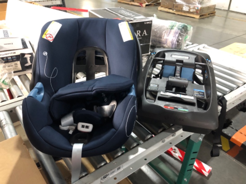 Photo 8 of ***USED - DIRTY - SEE PICTURES - LIKELY MISSING PARTS***
Cybex EOS 5-in-1 Travel System Stroller + Lightweight Aton G Infant Car Seat, Ocean Blue