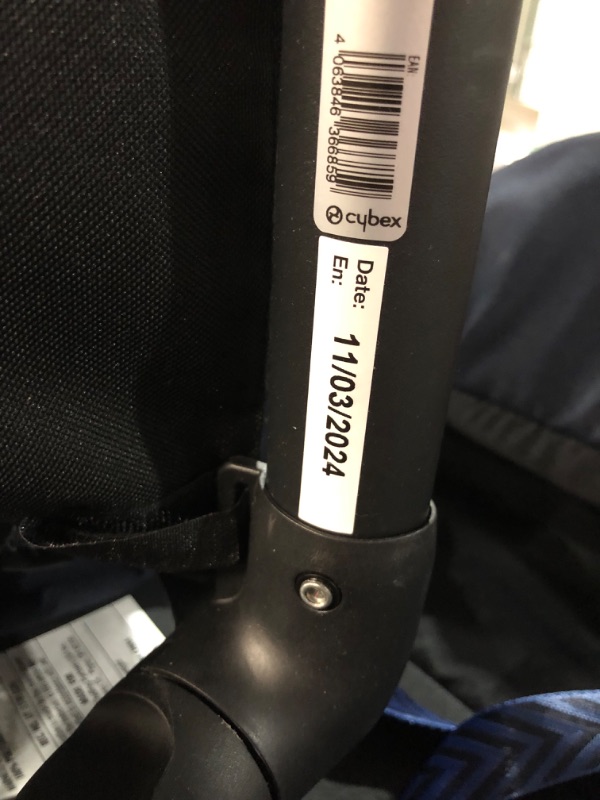 Photo 1 of ***USED - DIRTY - SEE PICTURES - LIKELY MISSING PARTS***
Cybex EOS 5-in-1 Travel System Stroller + Lightweight Aton G Infant Car Seat, Ocean Blue