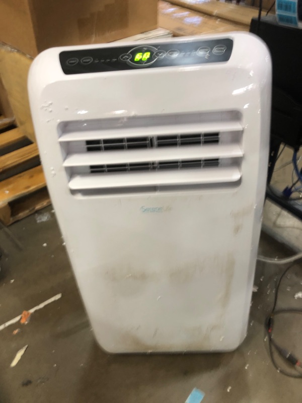 Photo 1 of 
SereneLife Small Air Conditioner Portable 10,000 BTU with Built-in Dehumidifier - Portable AC unit for rooms up to 450 sq ft - Remote Control, Window Mount.