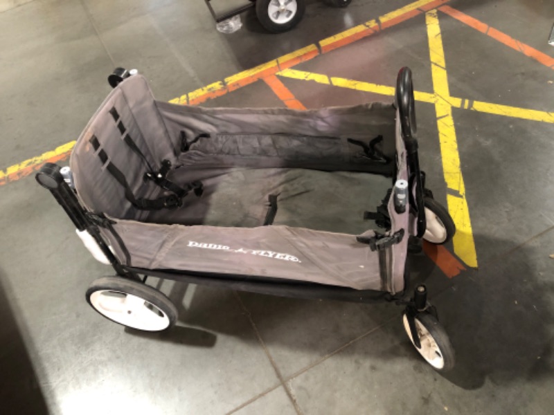 Photo 2 of ***SEE NOTES***  Radio Flyer City Luxe Stroll ‘N Wagon, Grey with Parent Caddy and Internal Storage Pockets, for 1+ Years