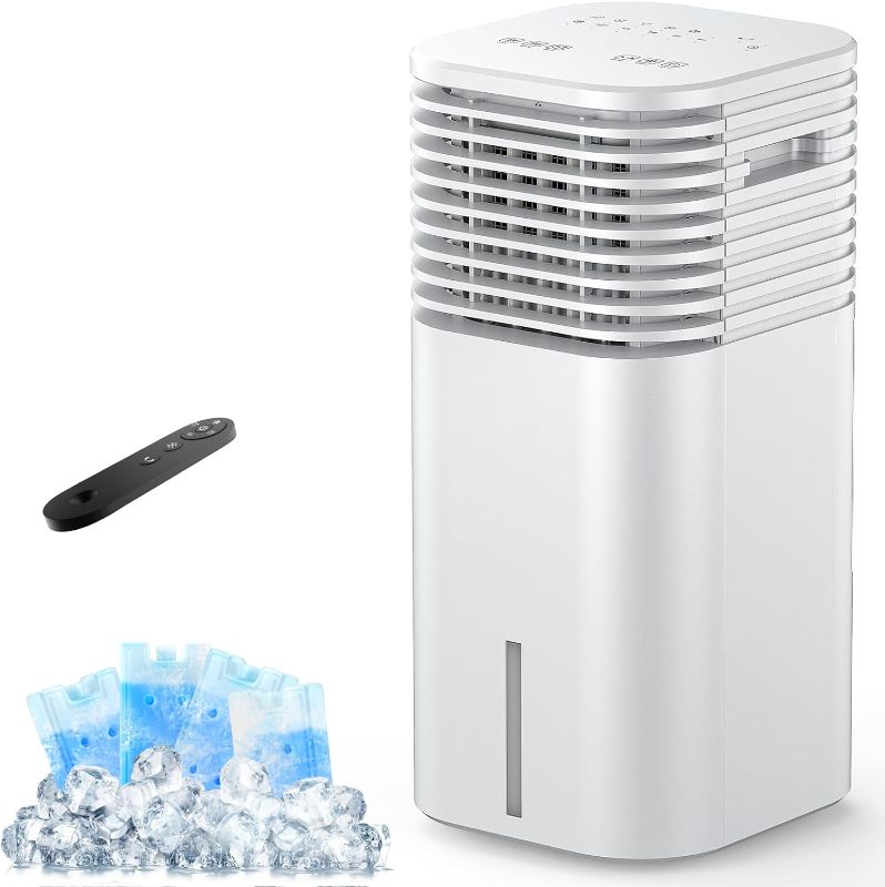 Photo 1 of ***USED - DIRTY - NO PACKAGING - MISSING ALL ACCESSORIES - SEE PICTURES - UNABLE TO TEST***
Windowless Portable Air Conditioner, 15H Timer & 120°Oscillation, 3-IN-1 Portable AC Unit with Remote, 2-Gal Tank, 3 Modes & 3 Speeds, Ultra-Quiet 24" Ventless Swa