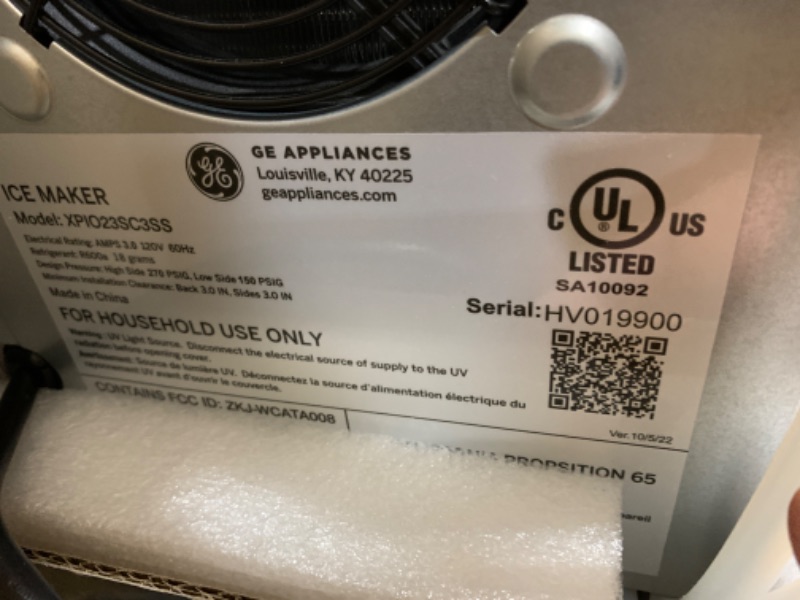 Photo 1 of (READ FULL POST) GE Profile™ Opal™ 2.0 Nugget Ice Maker
