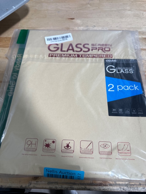 Photo 2 of [2 Pack ] Galaxy Tab S7 Plus screen protector 12.4 Inch