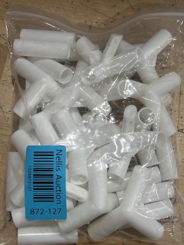 Photo 1 of 1/4" x 1" Screw Thread Protectors, Covers Ends Of Screws & Bolts, Slip On, White