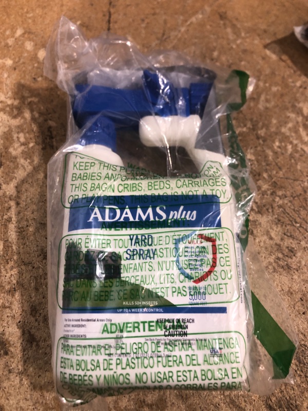 Photo 2 of Adams Plus Yard Spray | Kills Mosquitoes, Fleas, Ticks, Ants, And Many Other Listed Nuisance Pests in Outdoor Areas | Treats Up to 5,000 Square Feet | Easy To Use Hose-End Spray | 32 Fl Oz
