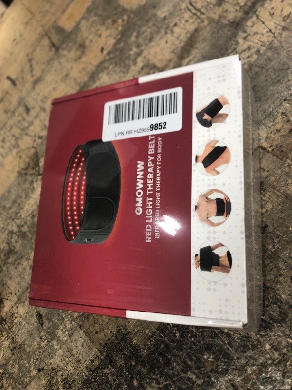 Photo 2 of *FACTORY SEALED* Red Light Therapy for Body, Infrared Light Therapy for Shoulder Waist Muscle Pain Relief, Upgraded 3 in 1 Led Beads, 660nm&850nm Near Infrared Light Therapy Belt Wrap Timer Remote Control XL